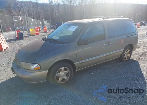 1999 Mercury Villager Estate/Sport from USA, damaged, VIN 4M2XV11TXXDJ15877